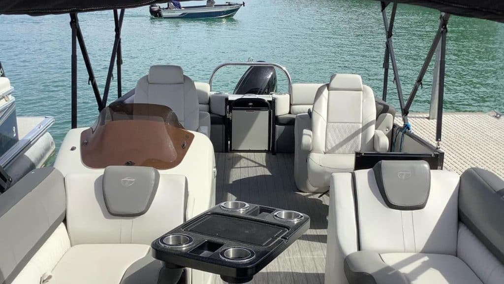Interior Of A Boat